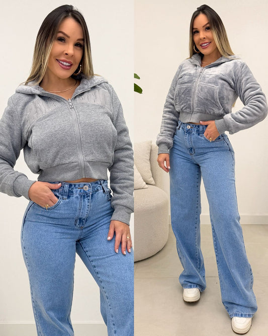 Jaqueta Aline Cinza 134135