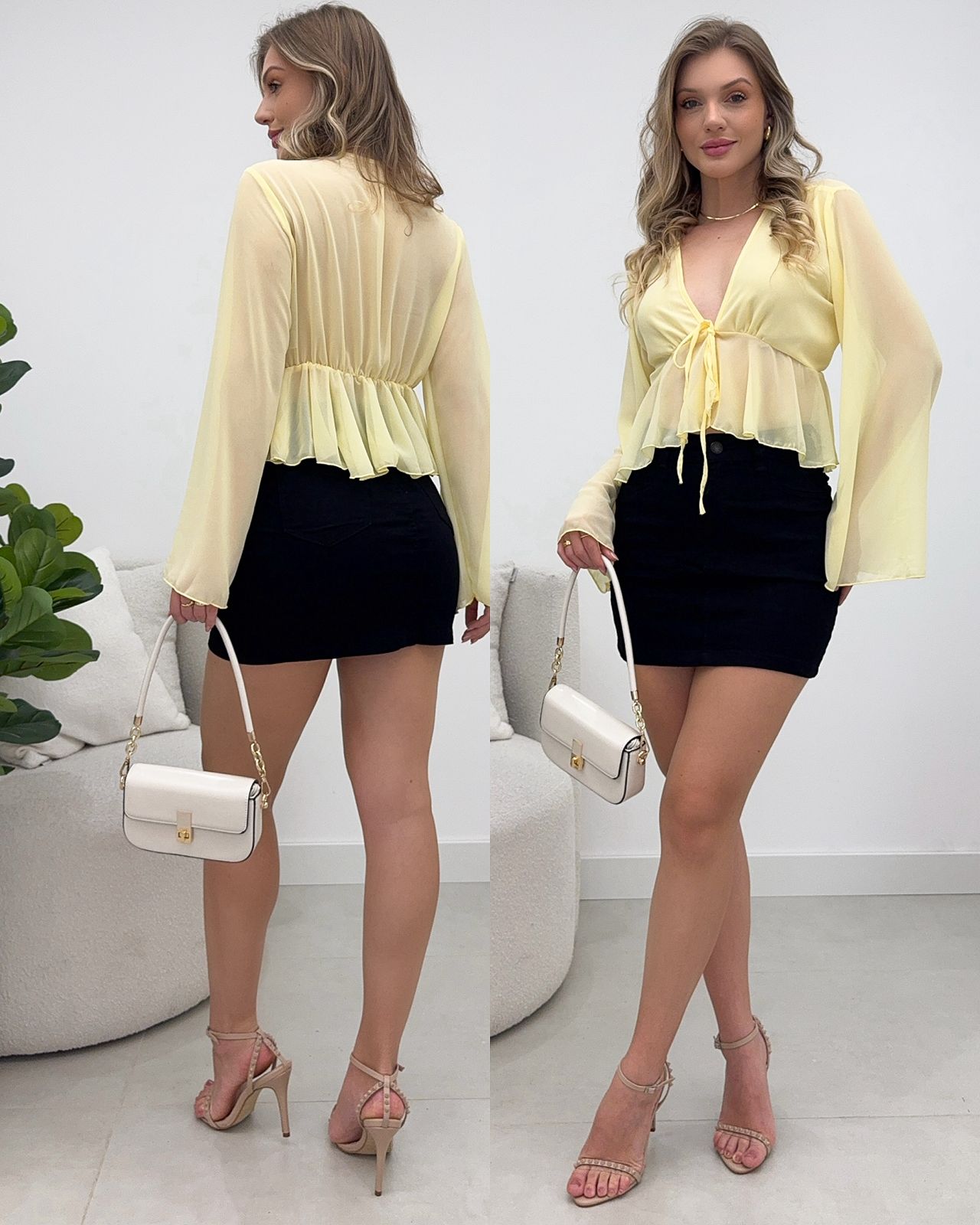 Bata Alice Amarelo 116432