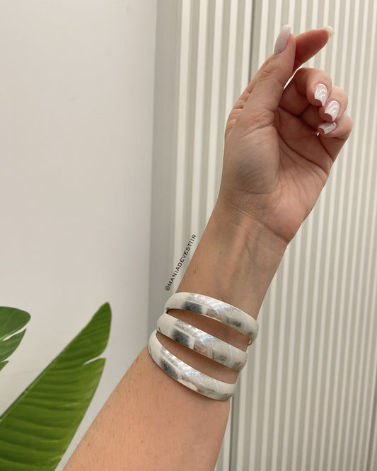 Bracelete Elis Prata 95857