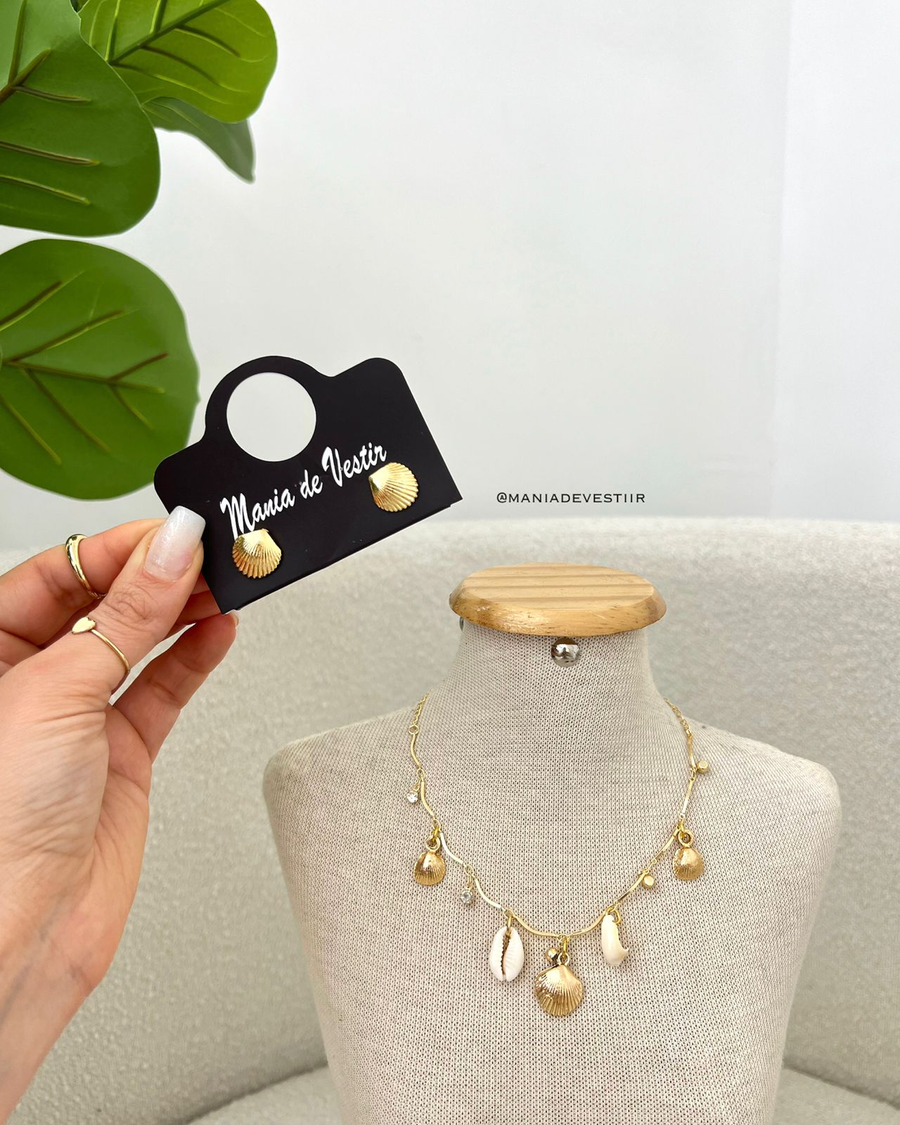 Conjunto Colar e Brinco Summer 113599