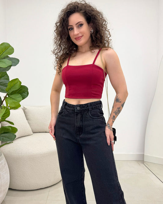 Cropped Giovana Vinho 129648