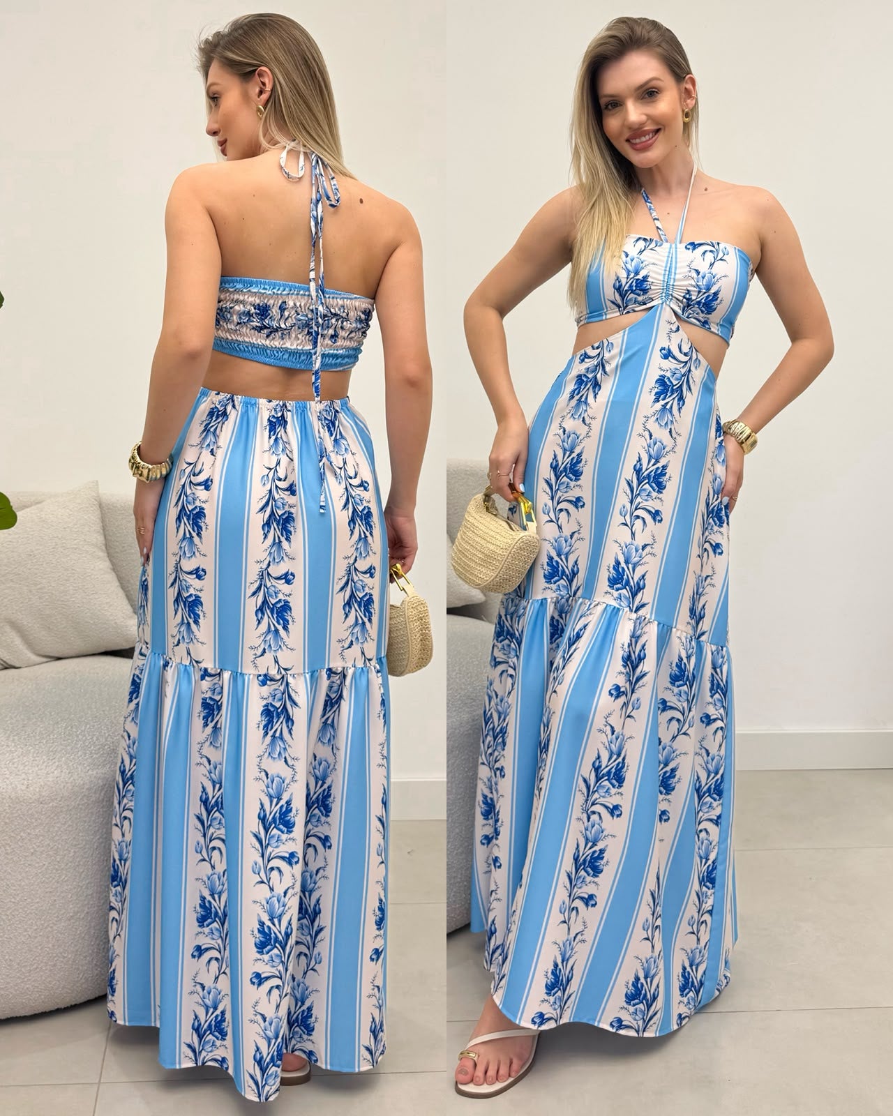 Vestido Vitória Azul 136562