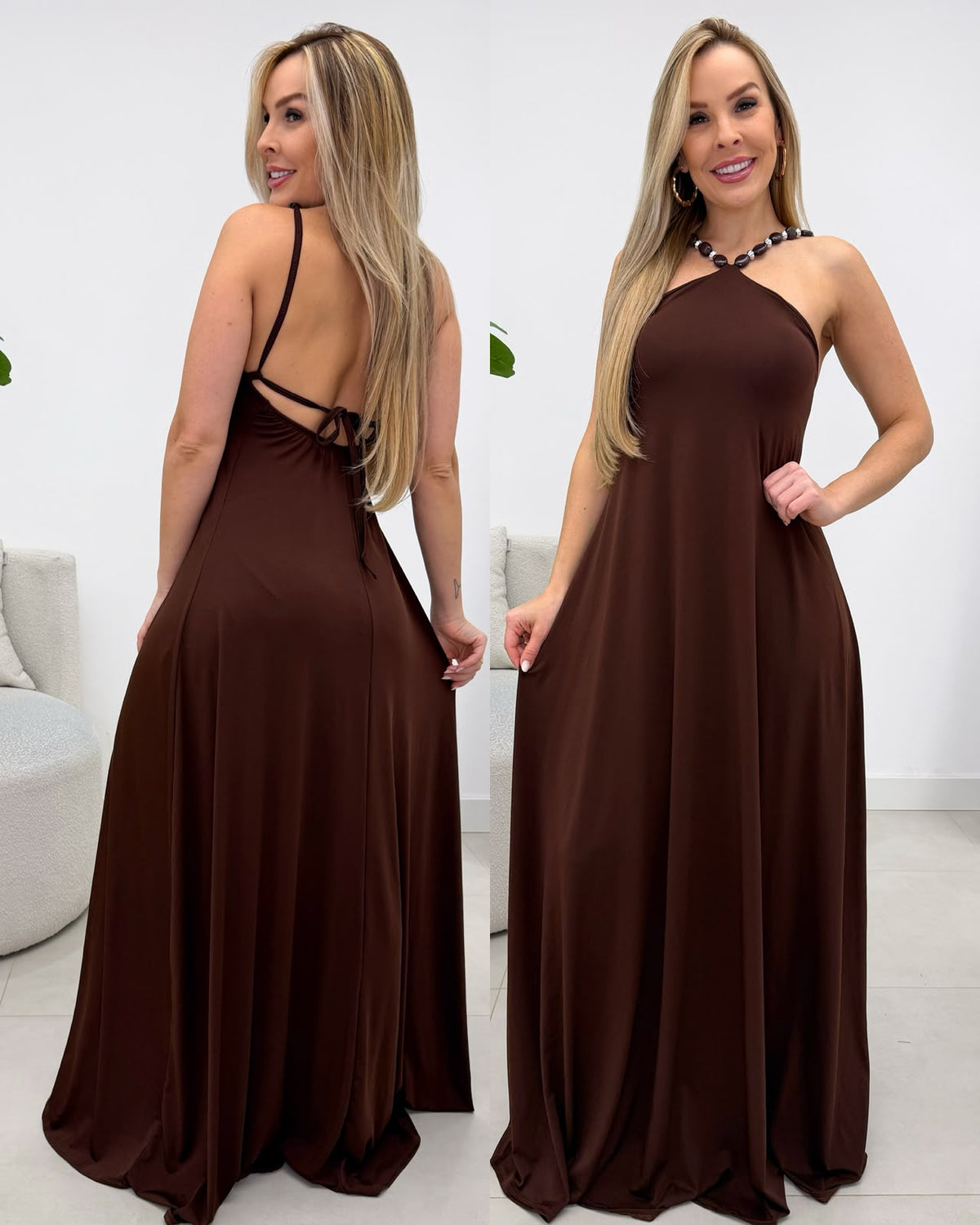 Vestido Yuna Chocolate 137471