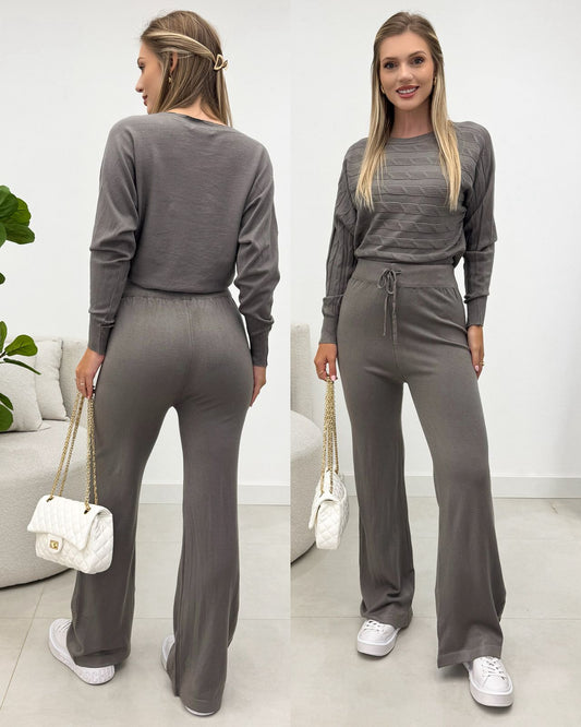 Conjunto Manu Cinza 133247