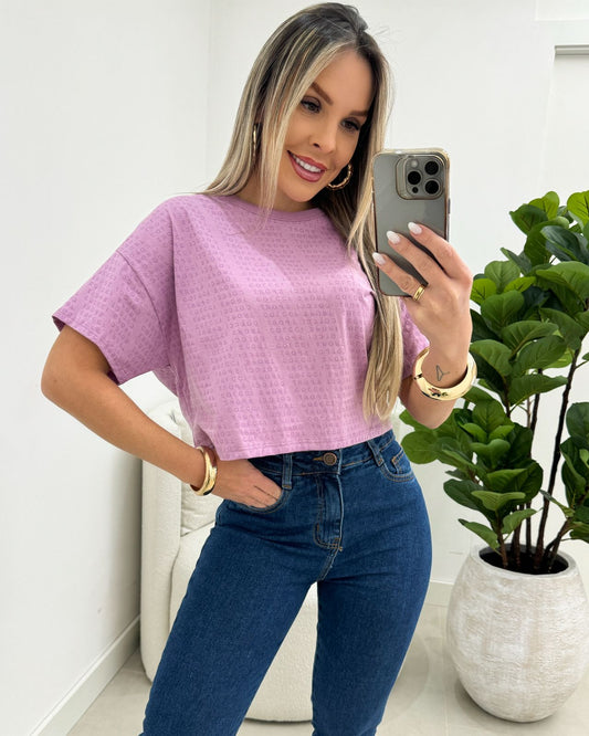 Cropped Colcci Lilas 99843