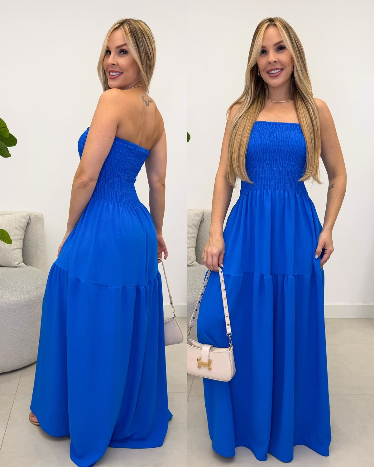 Vestido Jordana Azul 137085