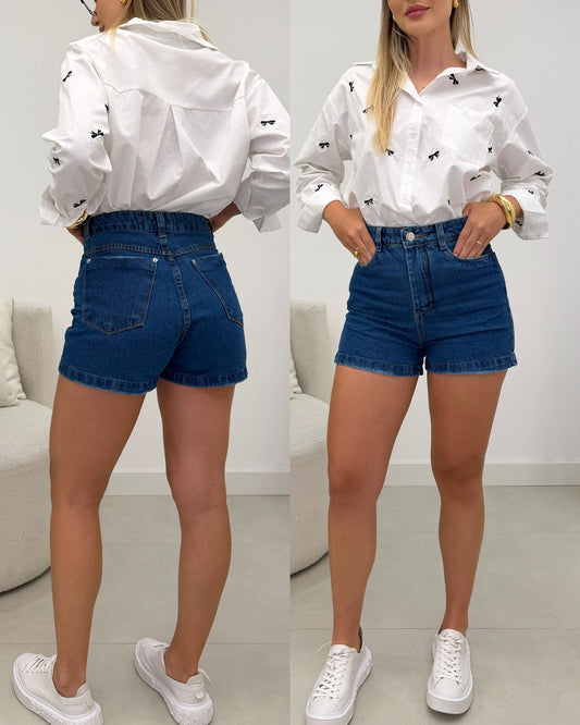 Shorts Jeans Ozzo Tiffany 127036