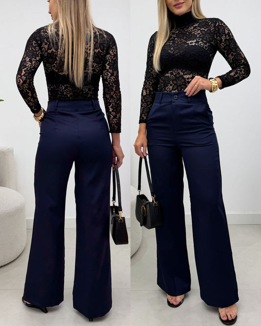 Calça Vanuza Azul Marinho 129540