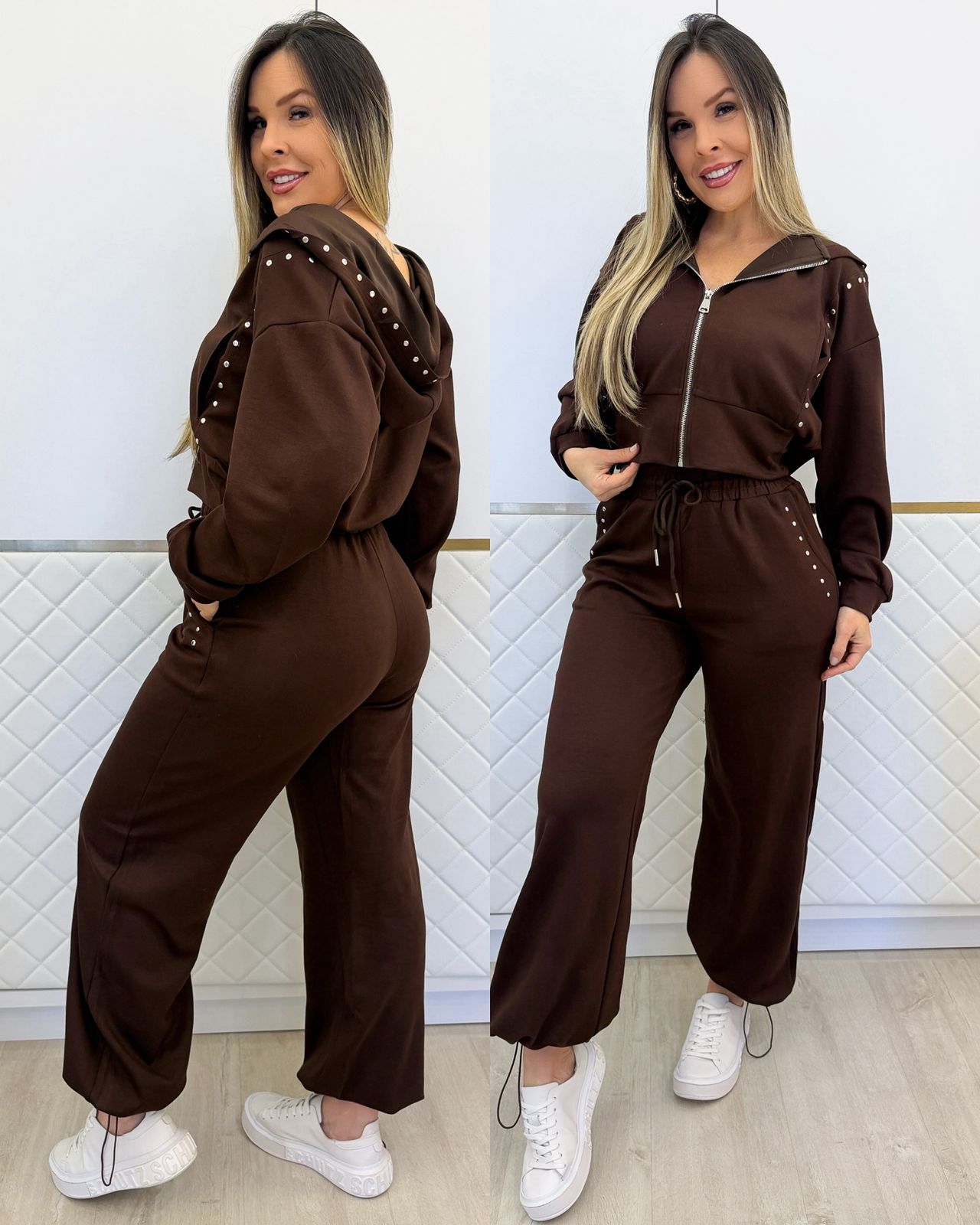 Conjunto Deolaine Chocolate 134443