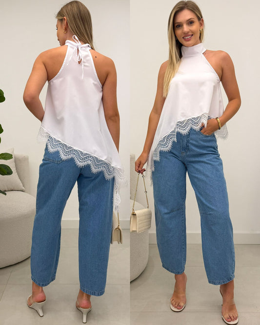 Blusinha Camila Branca 129358