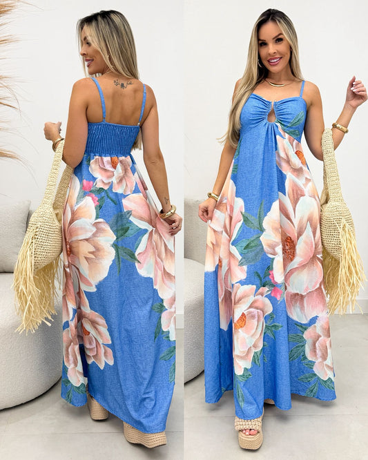 Vestido Cleonice Azul 110184