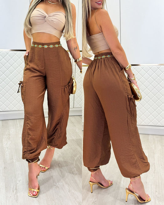 Calça Belita Marrom 90823