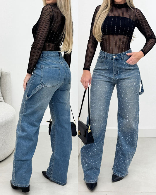 Calça Jeans Barbara Escuro 113358