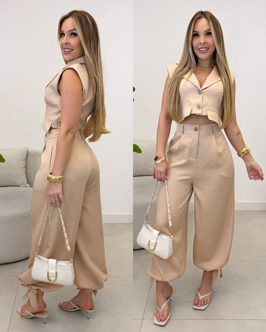 Conjunto Nordelis Bege 136857