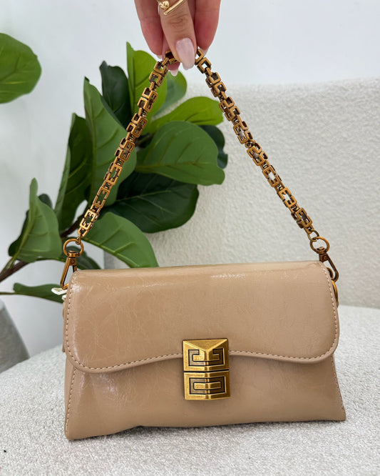 Bolsa Mania Essenza Bege 120210