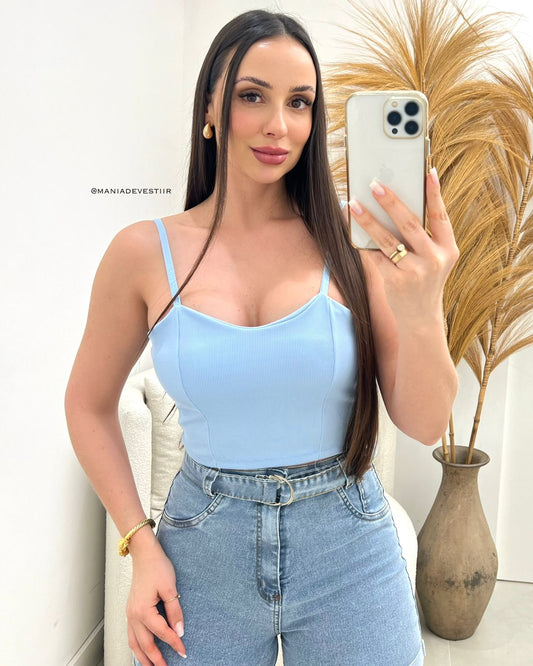 Cropped Kessia Azul 113410