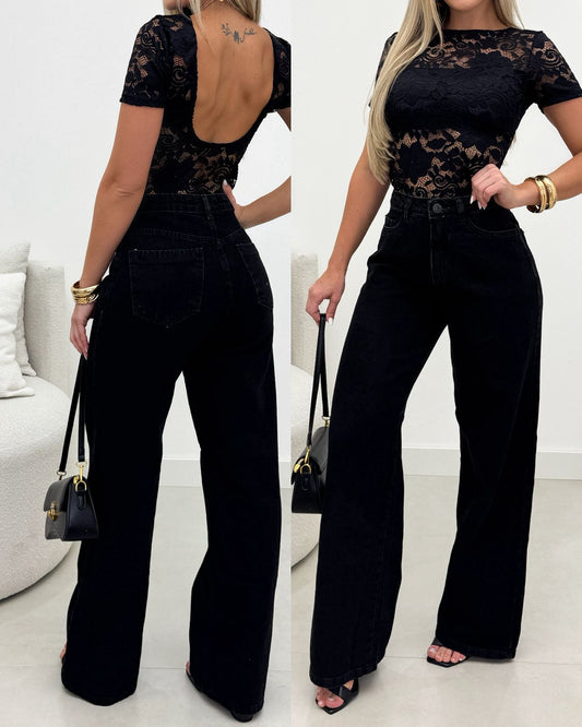 Calça Jeans Delavê Isadora 108298