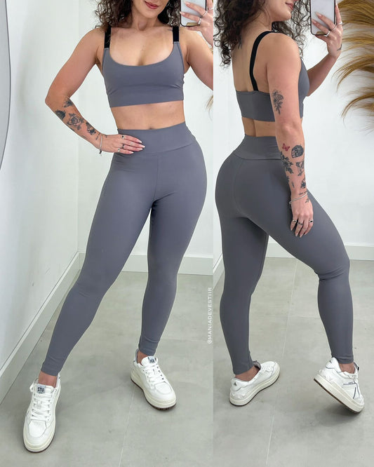Calça Legging Colcci Cinza 79674