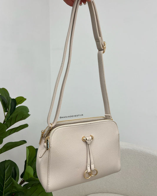 Bolsa Barbara Creme 104731