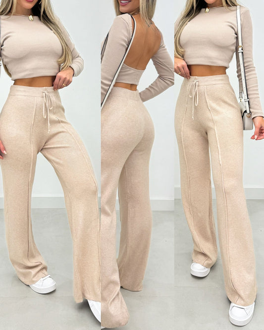 Calça Lã Melina Creme 102796