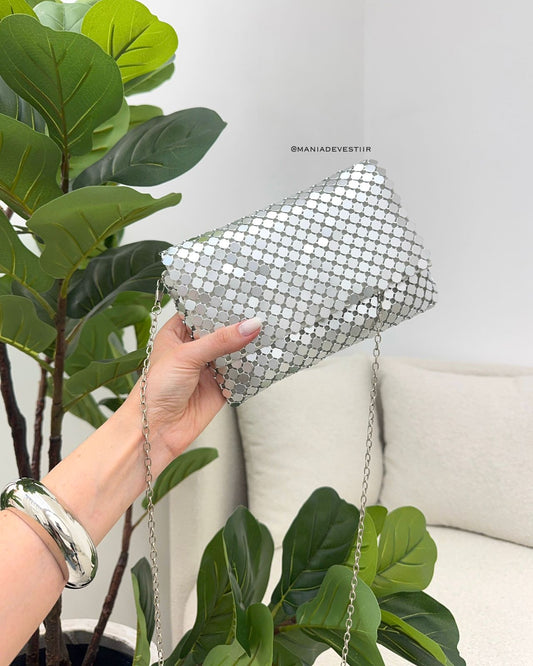 Bolsa Mania Essenza Rubi Prata 119931