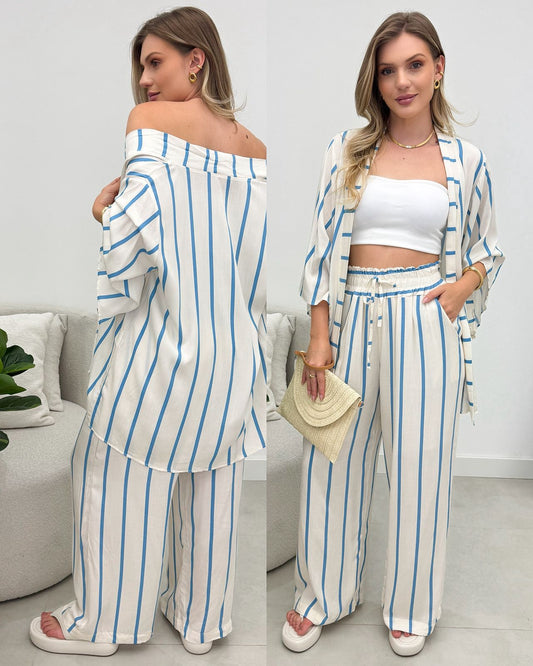 Conjunto Madeleine Azul 116713