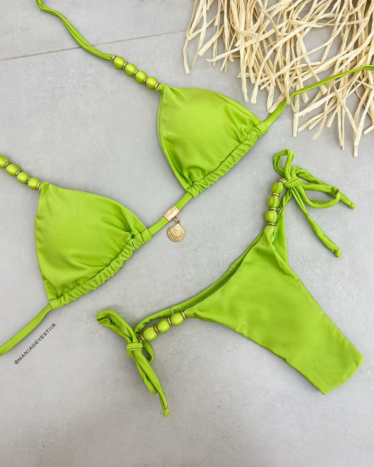 Biquíni Runna Verde Lima 113280