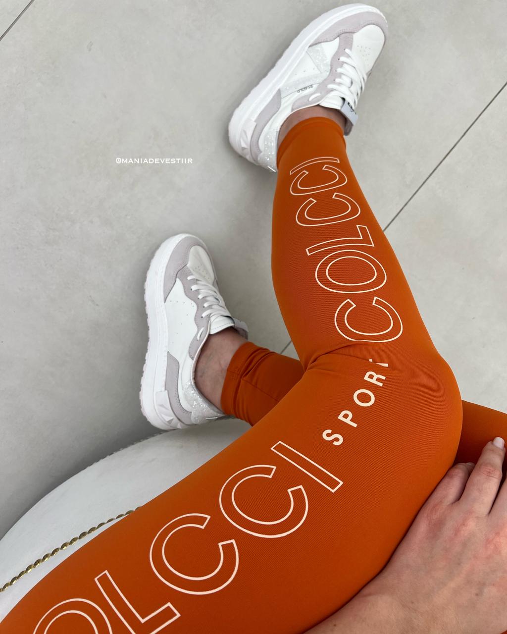 Calça Legging Colcci Laranja 65180