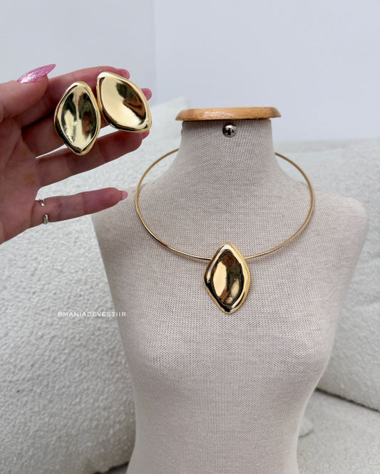 Conjunto Colar e Brinco Luzia 102933