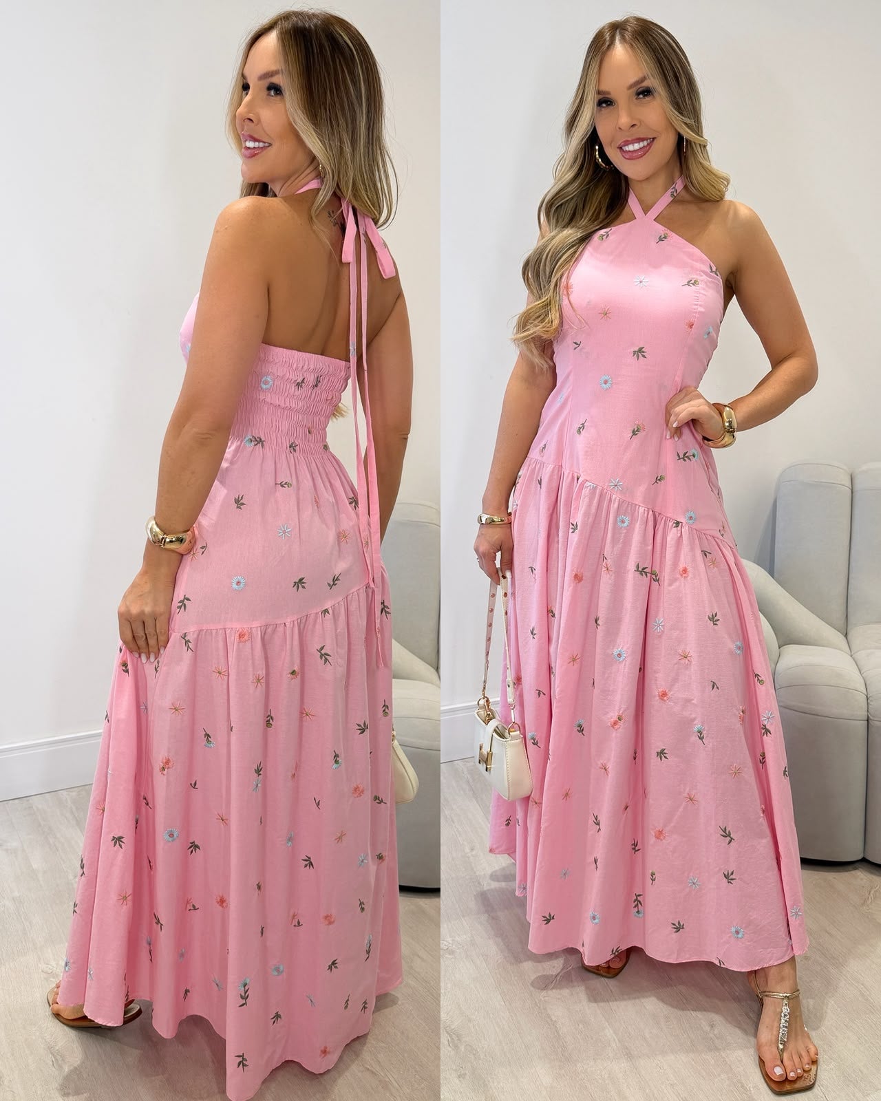 Vestido Tifani Rosa 136161
