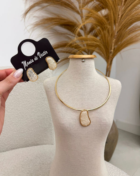 Conjunto Colar e Brinco Mania Essenza 133843