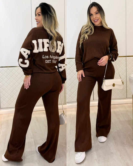 Conjunto Helena Marrom 133446