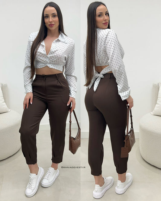 Calça Virginia Chocolate 109835