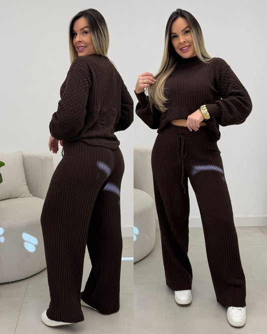 Conjunto Valeria Chocolate 133584