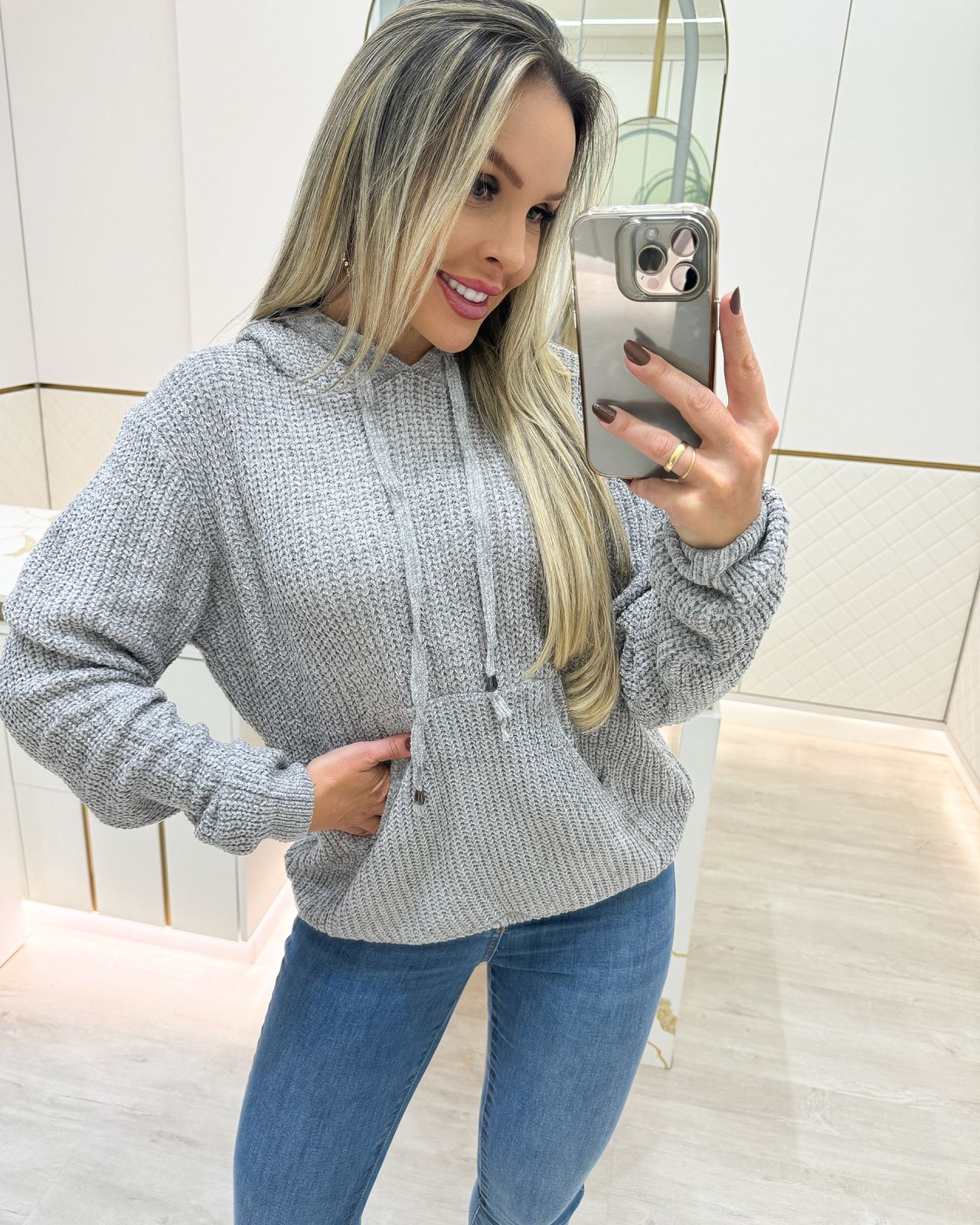 Blusa Kamala Cinza 99902
