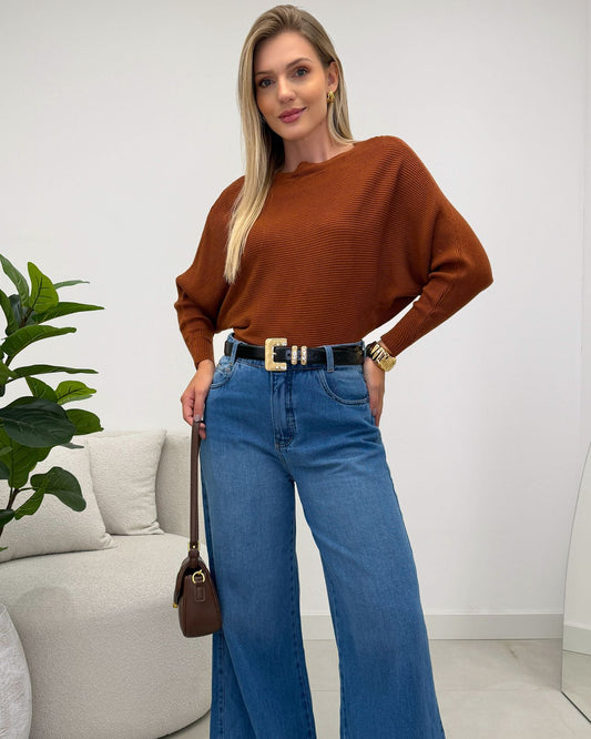Blusa Ingrid Telha 129589
