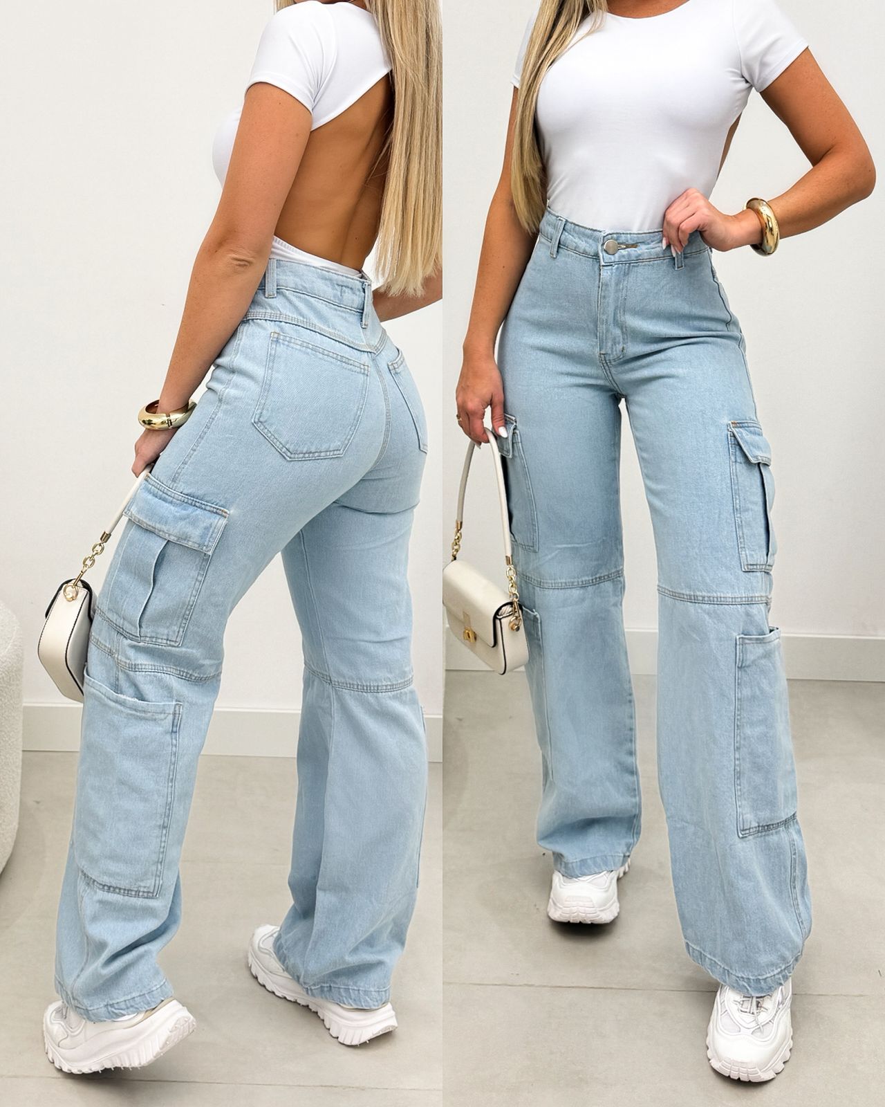 Calça Jeans Mais Estilosa Flora 109862