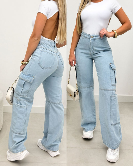 Calça Jeans Mais Estilosa Flora 109862