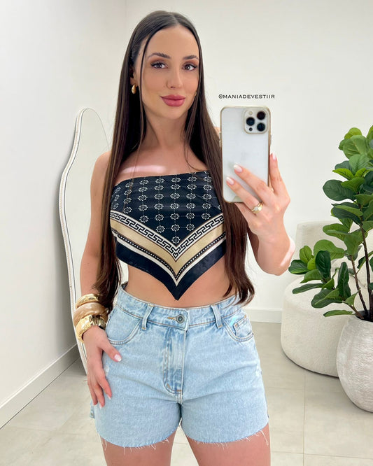 Lenço Mania Essenza Scarlet 119702