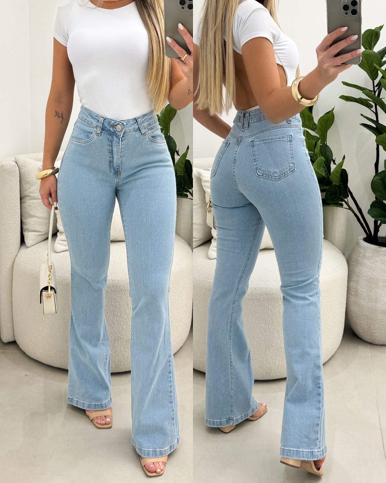 Calça Jeans Delavê Katia 109917