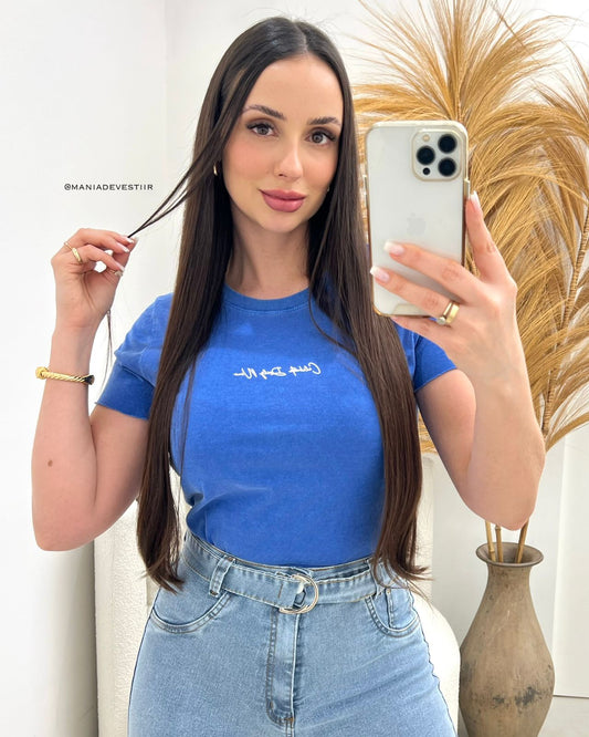 T-Shirt Magali Azul Escuro 113445