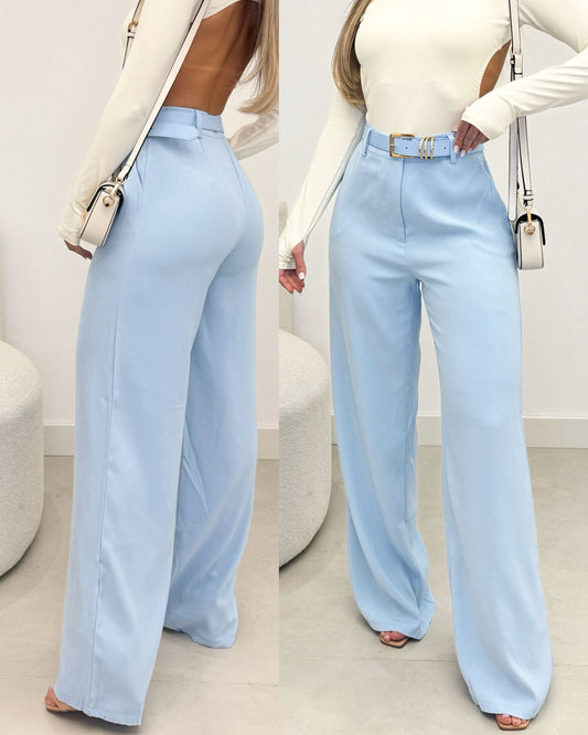 Calça Pantalona Melissa Azul 103428