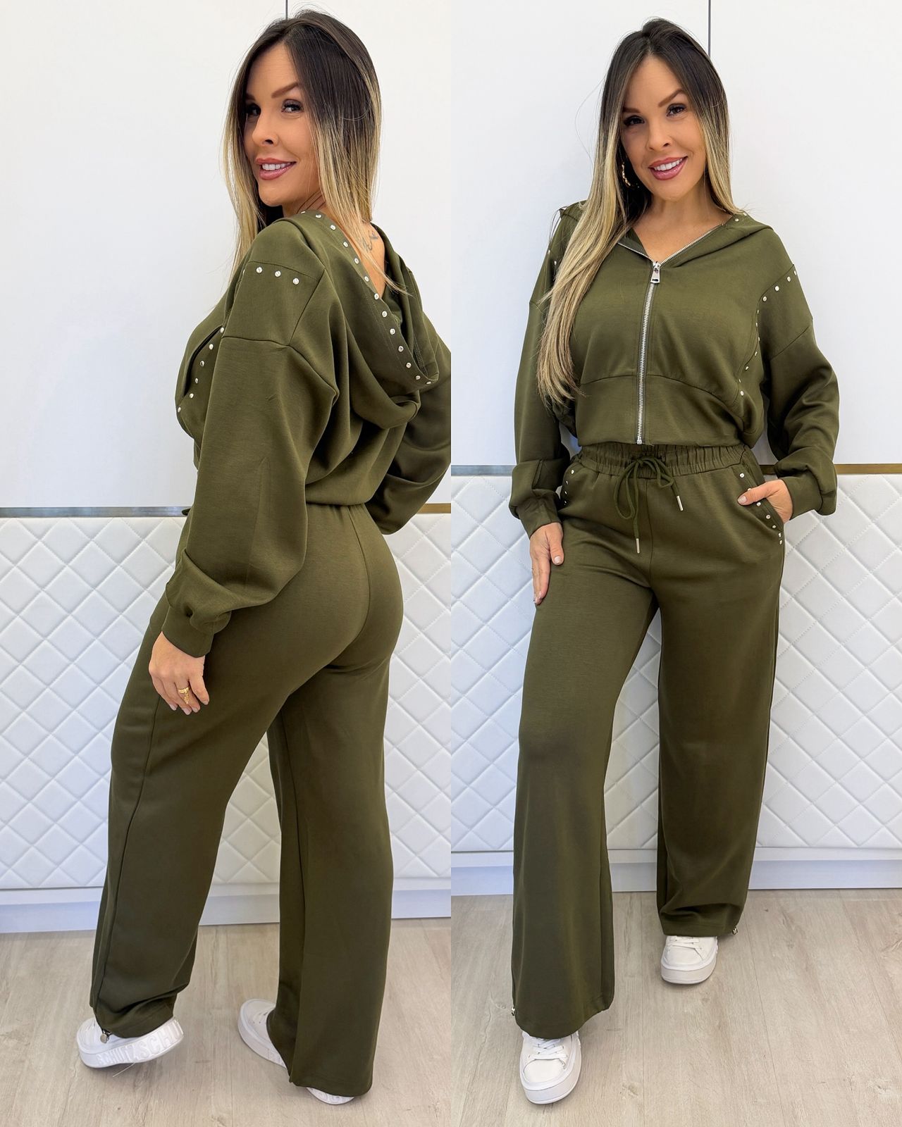 Conjunto Deolaine Verde Oliva 134440