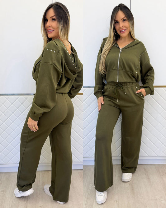 Conjunto Deolaine Verde Oliva 134440