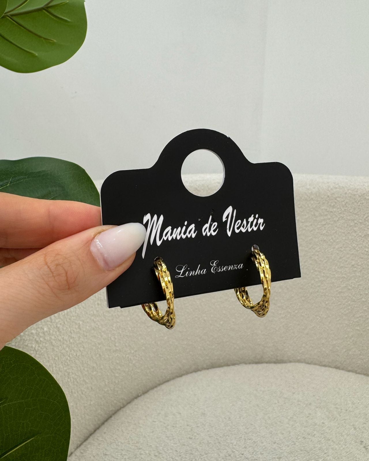 Brinco Mania Essenza Dourado 129488