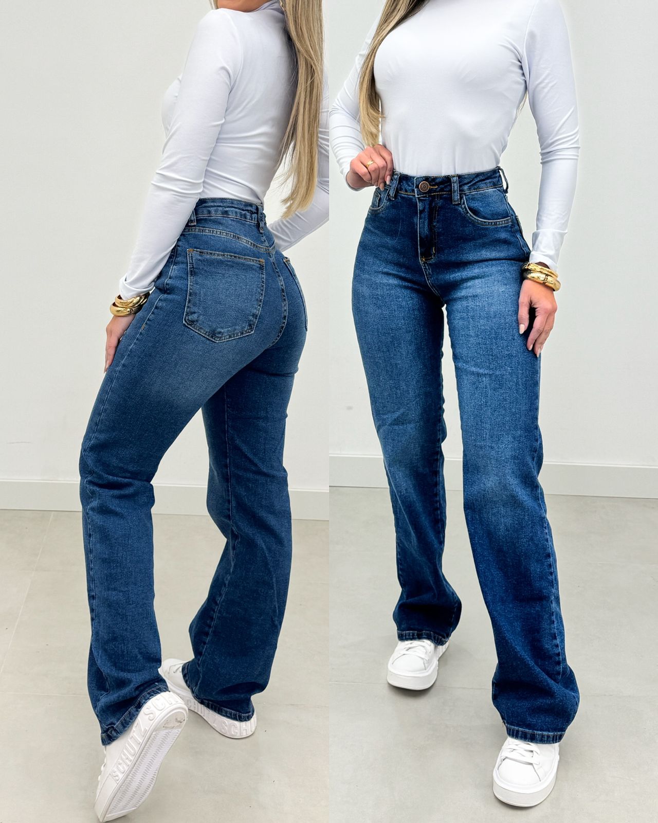Calça Jeans Delavê Alina 102771