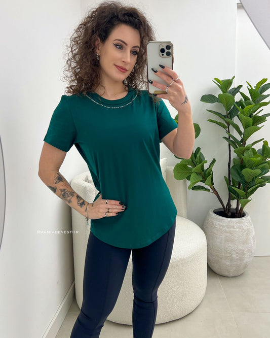 Camiseta Colcci Verde 95724