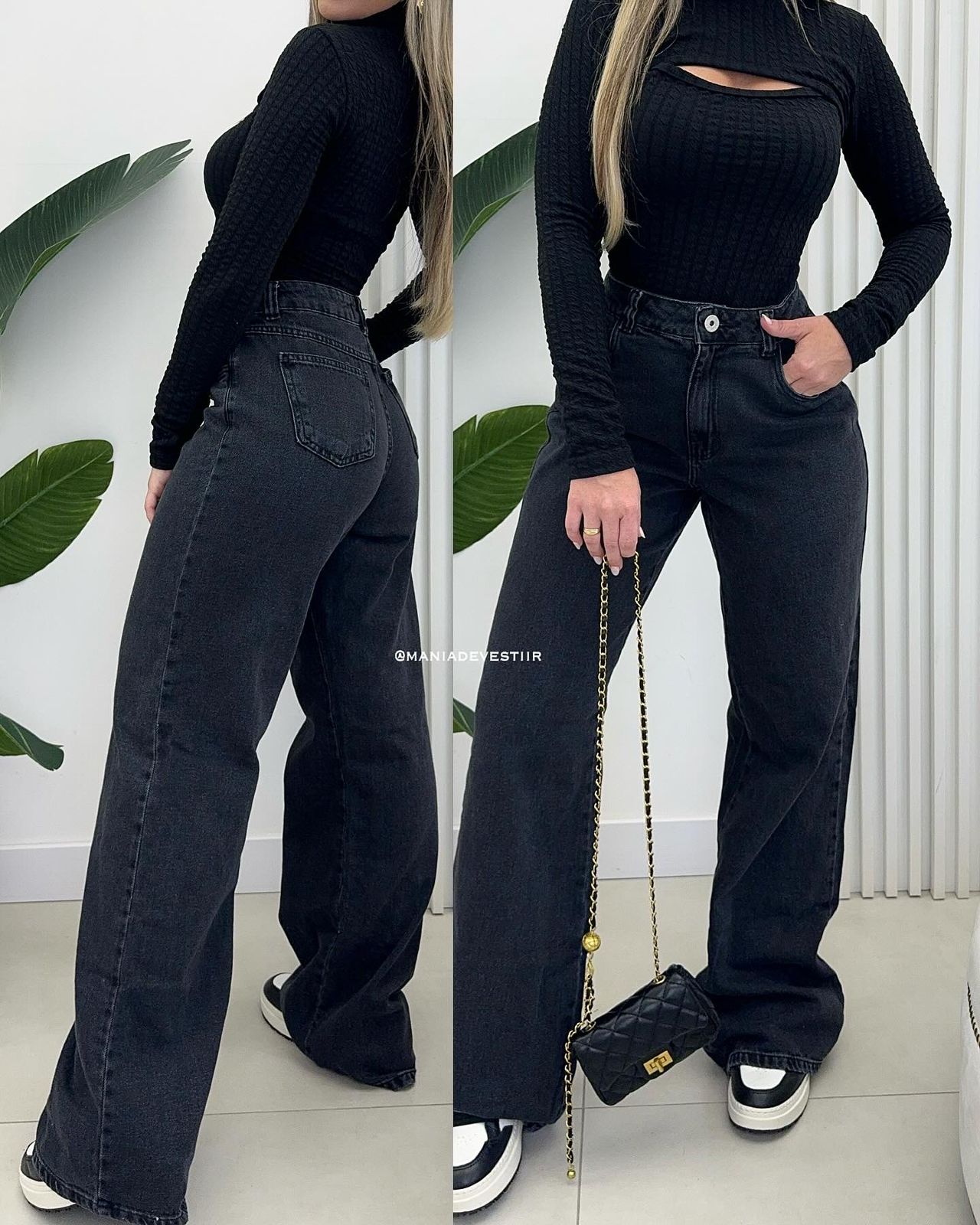 FULL CWB- Calça Jeans Wide Leg Nexo Inara 62777