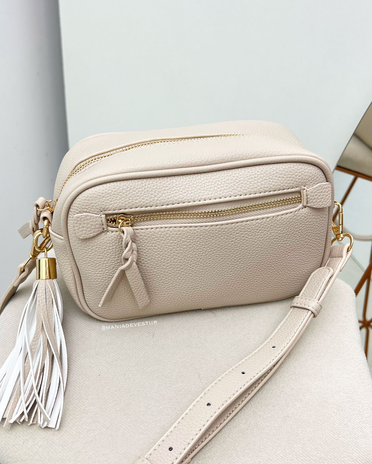 Bolsa Cannes Creme 70705