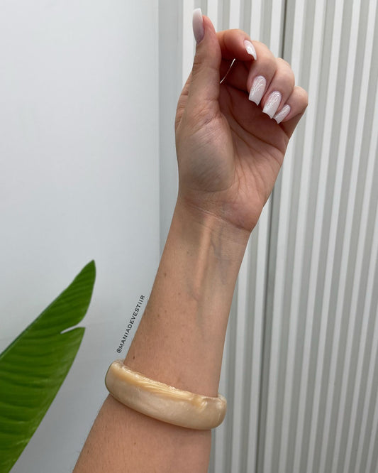 Bracelete Daia Creme 95858